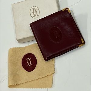 Authentic  Vintage Cartier wallet